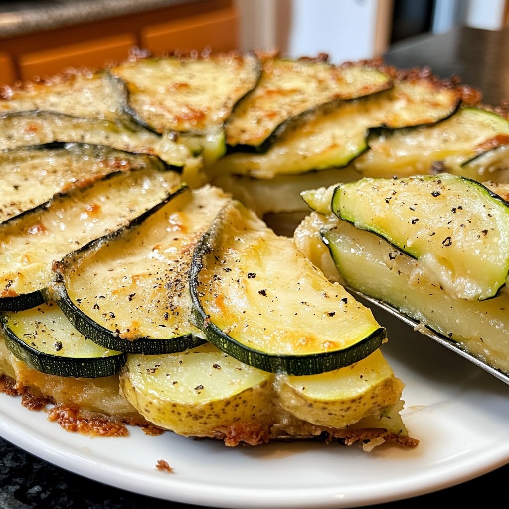 Kartoffelauflauf mit Zucchini