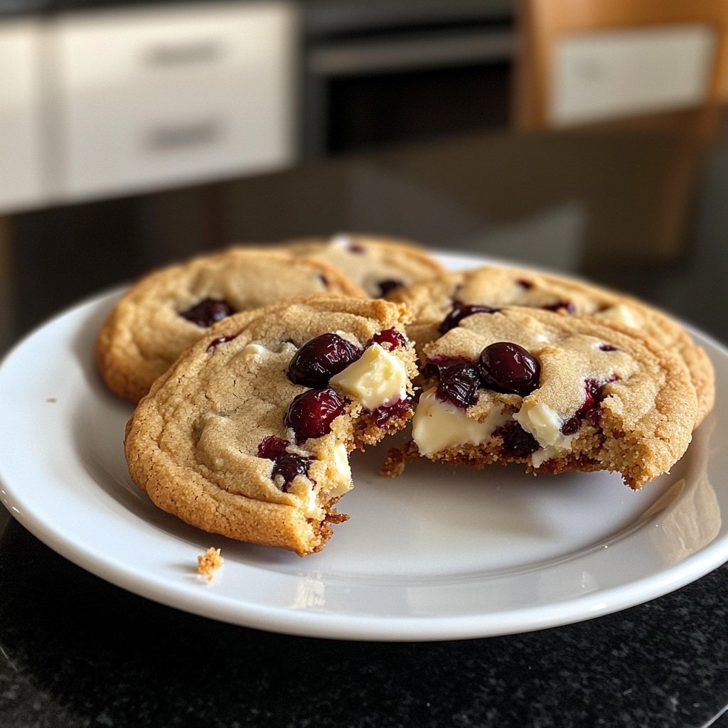 Cranberry-Weiße-Schokolade-Kekse