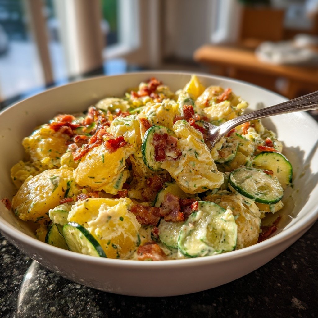 Kartoffelsalat Zum Grillen Mit Senf Dressing