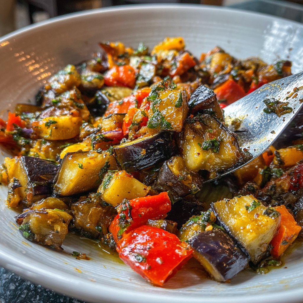 Auberginenpfanne leicht