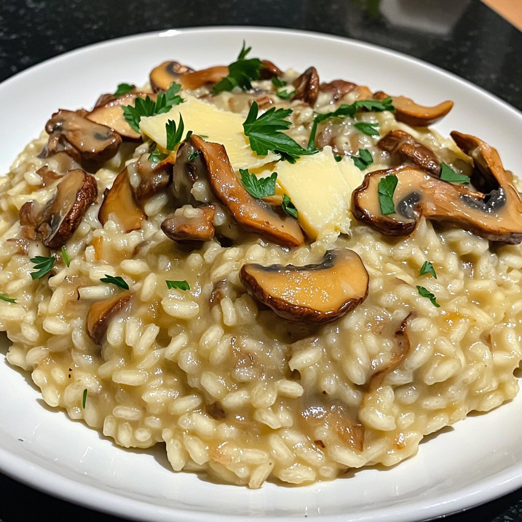 Risotto mit Champignons