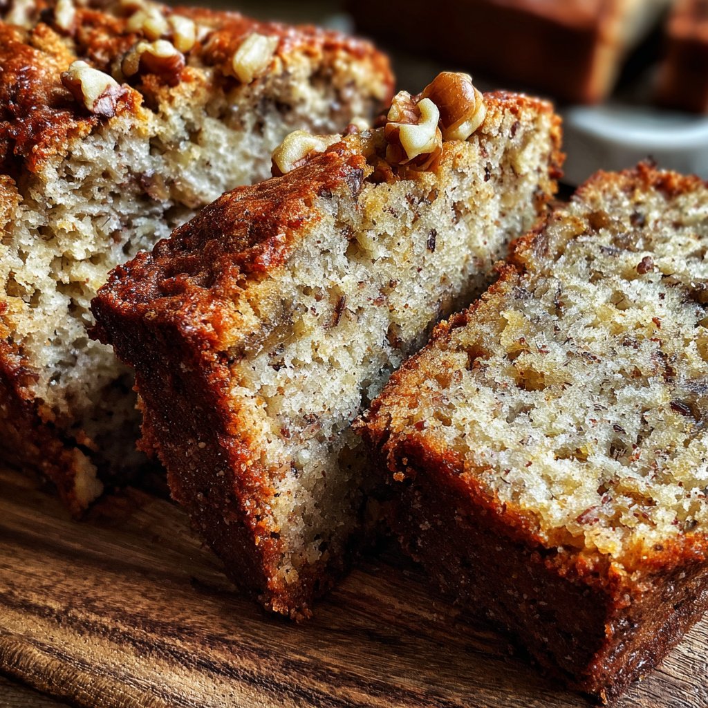 Bananenbrot ohne Zucker