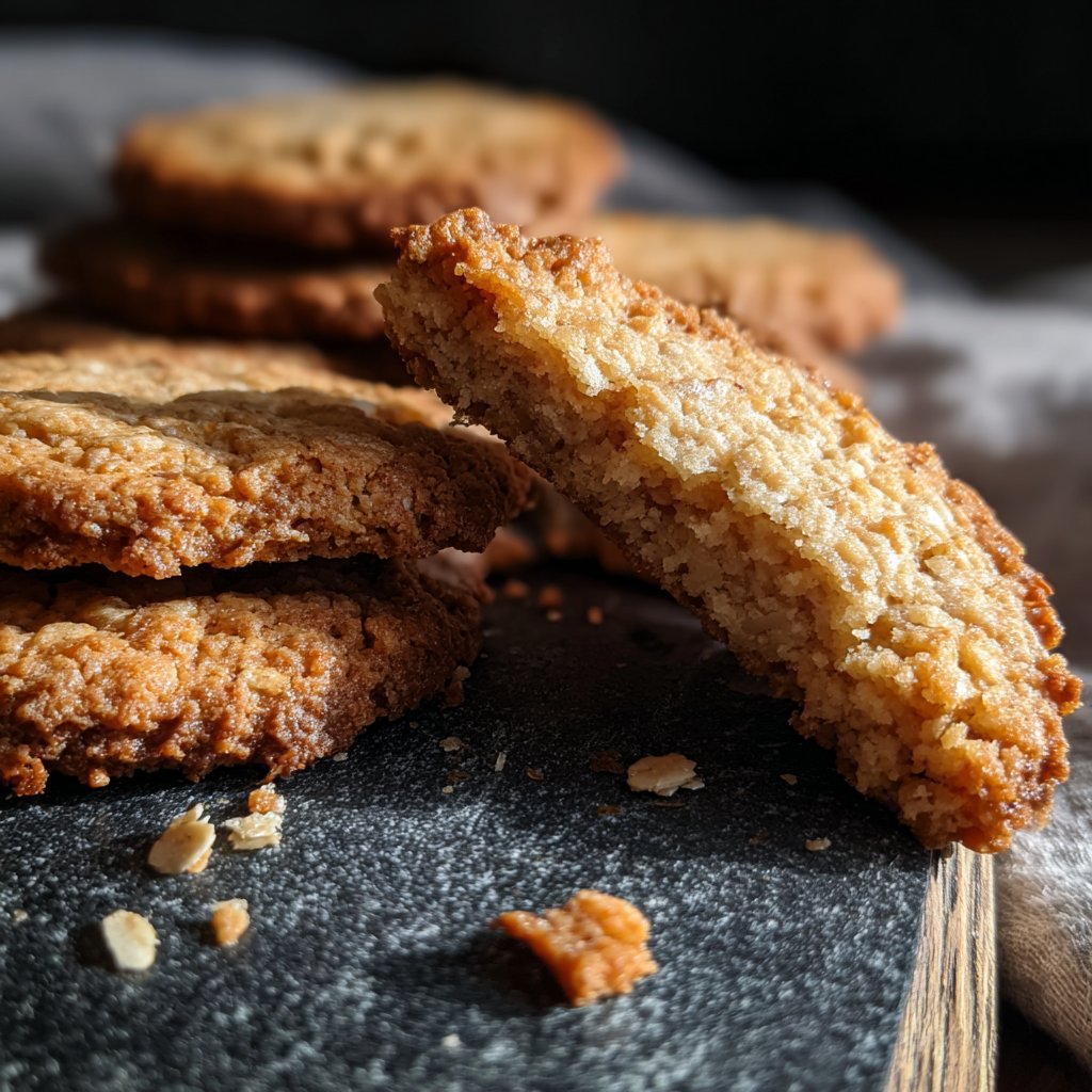 Cookies mit Hafer und Zimt