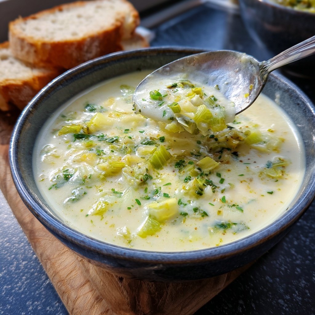 Blumenkohl Suppe Mit Lauch
